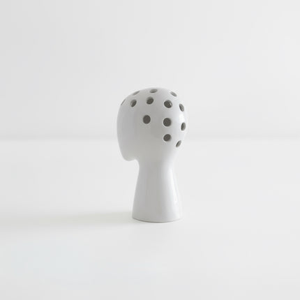 Moderne Vase in Kopfform